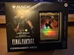 Magic the Gathering, Final Fantasy Commander Deck, Limit Break Cloud, Ex-Soldier - Image 1
