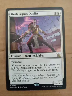 x1 Dusk Legion Duelist R MTG March of the Machine Lp, English - Image 1