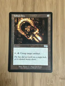 MTG Magic The Gathering Voltaic Key Urza's Saga NM - Image 1