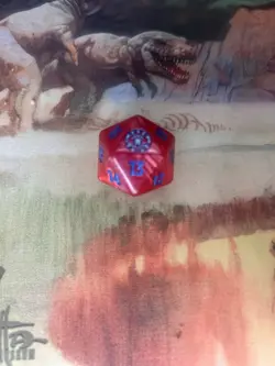 MTG - Marvel Spider-man - Oversized D20 spindown life counter dice - Image 1