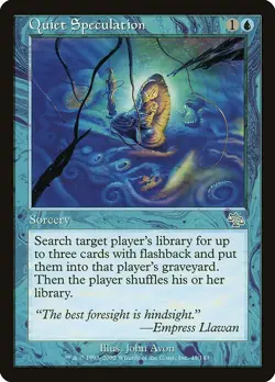 Quiet Speculation 1x MtG Judgment JUD SP/NM - Image 1