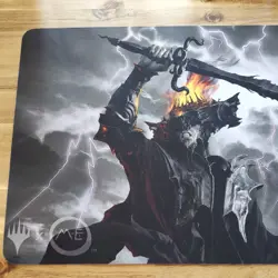 ULTRA PRO The Lord of the Rings Magic TCG Standard Gaming Playmat - Sauron - Image 1