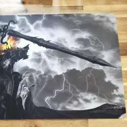 ULTRA PRO The Lord of the Rings Magic TCG Standard Gaming Playmat - Sauron - Image 2