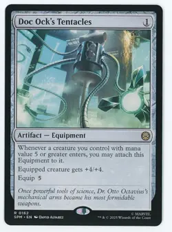 Doc Ock's Tentacles #0162 MTG Marvel's Spider-Man Magic The Gathering - Image 1