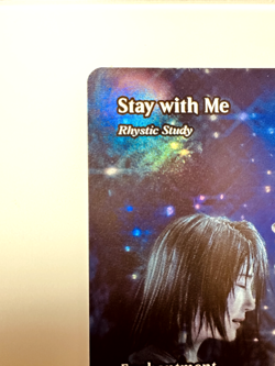 MTG Magic Final Fantasy Stay with Me - Rhystic Study SHOWCASE FOIL M/NM - Image 2