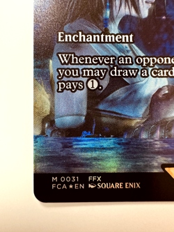 MTG Magic Final Fantasy Stay with Me - Rhystic Study SHOWCASE FOIL M/NM - Image 3