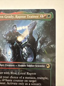 Owen Grady, Raptor Trainer (Borderless) Universes Beyond: Jurassic Pikachu World - Image 3