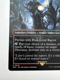 Owen Grady, Raptor Trainer (Borderless) Universes Beyond: Jurassic Pikachu World - Image 5