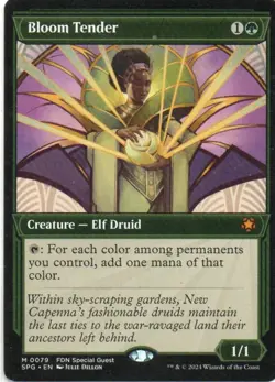 MTG: Special Guests: Showcase Bloom Tender: Lightly Played Condition - Image 1