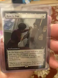 Rent Is Due (Extended Art) Foil - 0247 - Marvel's Spider-Man MTG - Image 3