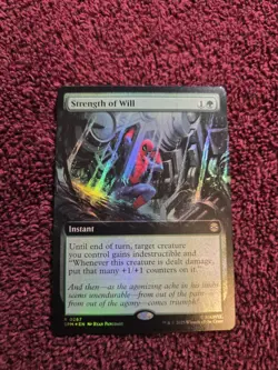 Strength Of Will 0267 Foil (Extended Art) Marvels Spider-Man - Image 1