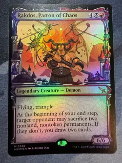 Rakdos, Patron of Chaos: Murders at Karlov Manor (MKM), FOIL #0320 - Image 1
