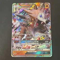 Lycanroc GX SM14 Promo - Sun & Moon Black Star Promos - Pokemon TCG NM - Image 1