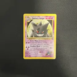 Pokemon TCG Gym Challenge Sabrina's Gengar 29/132 Non Holo - Image 1