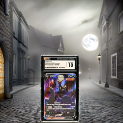 Umbreon V 085 ALT ART🌙🌙🌑🌑 CGC 10 KOREAN Pokemon Eevee Heroes - Image 3