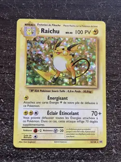 RAICHU HOLO - POKEMON 36/108 XY 12 EVOLUTIONS NEUF FR - Image 1