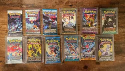 Pokemon Black and White Era Sealed Booster Packs (All 12 Sets) - Image 1