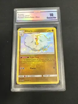 Pokemon TCG CC&G GEM MINT 10 Altaria Hidden Fates Shiny Holo Rare SV37/sv94 - Image 1