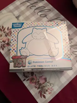 151 Pokemon Center EXCLUSIVE Elite Trainer Box PC ETB SEALED - Image 1