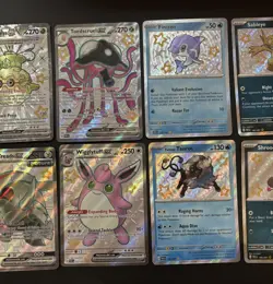 Lot Of 8 Baby Shiny Pokemon TCG Scarlett And Violet Paldean Fates NM/M - Image 2