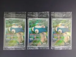 Pokemon TCG Snorlax 151 ETB Elite Trainer Promo Sealed Lot of Pokemon TCG Scarl - Image 1