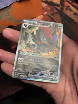N's Zoroark EX 185/159 Journey Together Special Illustration Rare Pokemon TCG - Image 2