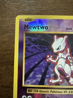 Pokemon TCG Mewtwo 51/108 Reverse Holo Rare Evolutions XY Near Mint - Image 2
