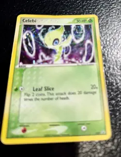 2005 Pokemon TCG Celebi 029 Holo Rare Black Star Promo Pokemon - Image 2
