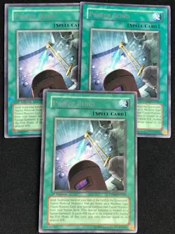 YUGIOH POWER BOND DP04-EN020 1ST RARE X3 (LP) - Image 1
