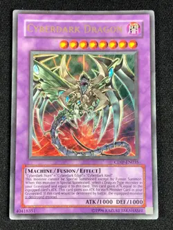 YUGIOH CYBERDARK DRAGON CDIP-EN035 ULTRA NM - Image 1