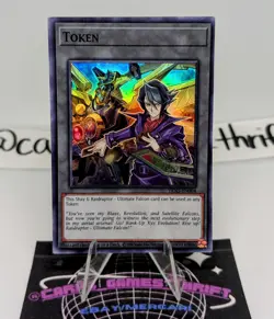 Token: Shay and Raidraptor - Ultimate Falcon #TKN5-EN004 YUGIOH! - Image 1