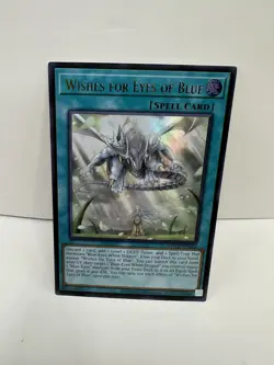 Wishes for Eyes of Blue #SDWD-EN042 Yugioh Near Mint or Better - Image 1
