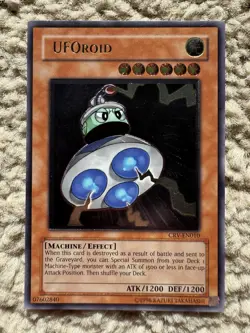 Yu-Gi-Oh! Uforoid CRV-EN010 Ultimate Rare Euro - Image 1