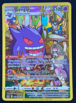 Pokemon Card Gengar TG06/TG30 Holo Rare Lost Origin Trainer Gallery NM - Image 1