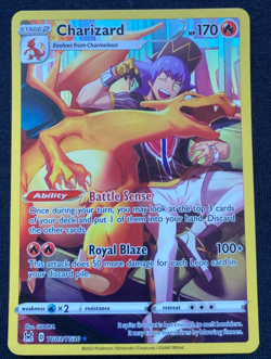 Charizard TG03/TG30 Lost Origin Trainer Gallery Ultra Rare Pokemon Card NM - Image 1