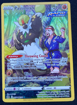 Pokemon Card Passimian TG08/TG30 Trainer Gallery Rare Silver Tempest NM - Image 1