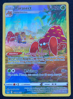 Pokemon Card Parasect TG01/TG30 Lost Origin Trainer Gallery NM - Image 1