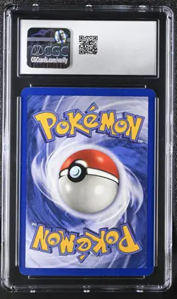 CGC 8 Hitmonchan 1999 Base Set 7/102 Holo Pokemon Card - Image 2