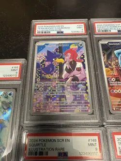 PSA Pokemon Card Lot Of 5 Graded Cards - English - PSA 9 Grade - Image 3