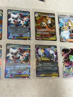 Pokemon Mega Evolution Card Lot with Tin - Holo Rare and EX Cards Collection - Image 5