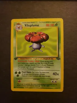 Pokemon Vileplume First Edition Card 31/64 Vintage Jungle Set - Image 1