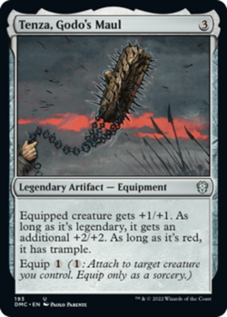4x Tenza, Godo's Maul NM-Mint, English Commander: Dominaria United MTG Magic - Image 1