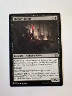 Markov Baron - MTG March of the Machine: The Aftermath - NM - Image 1