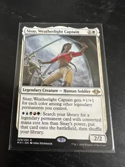 Sisay, Weatherlight Captain NM English Modern Horizons MTG Magic - Image 1