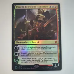 Mtg Daretti, Ingenious Iconoclast FOIL Conspiracy: Take the Crown NM English - Image 1