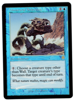 Unnatural Selection - MTG (SP Quality FOIL) - Apocalypse - See pics/scans! - Image 1