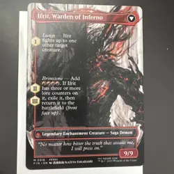 MTG - Clive, Ifrit's Dominant (Borderless) - Final Fantasy - Image 2