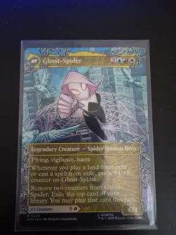 MTG Gwen Stacy (0209) Foil (Borderless) Marvel's Spider-Man NM SPM 2 - Image 1