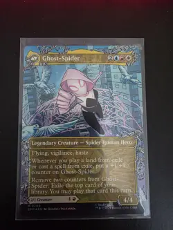 MTG Gwen Stacy (0209) Foil (Borderless) Marvel's Spider-Man NM SPM 1 - Image 1