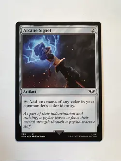 Arcane Signet (#229 Imperium) - MTG 40k Universes Beyond: Warhammer 40,000 - NM - Image 1